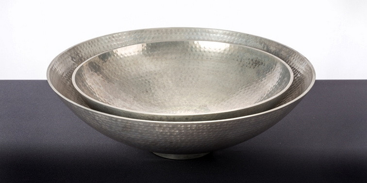 Hammered Bowls, Stainless