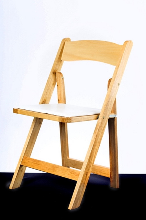 Beechwood Chair With Padded Seat