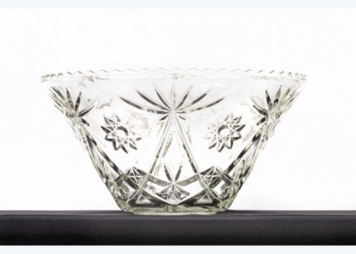 Glass Punch Bowl - Assorted Styles 