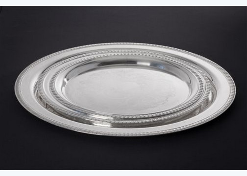 Silver Plate Trays - Available In 3 Sizes